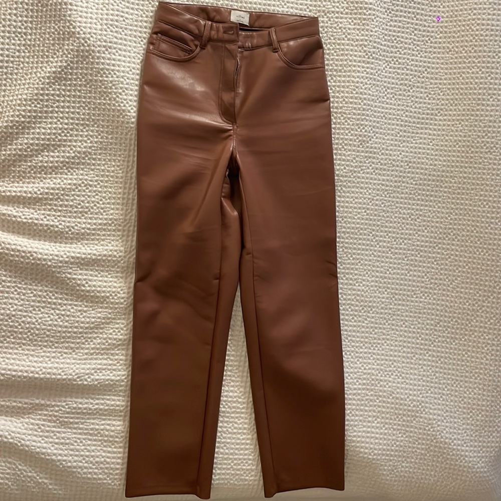 Wilfred aritzia Melina pant size 4 - patina brown